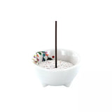 手工製花園陶瓷擴香碟 Flora Herbosense Incense Holder