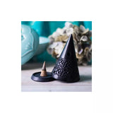 阿格拉手工製樹型線香/塔香座 Agra Handmade Ikone Black Incense Holder