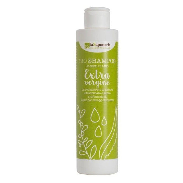 La Saponaria 有機橄欖亞麻籽洗頭水 適合中性髮質及敏感頭皮 Organic Extra Virgin Olive Shampoo