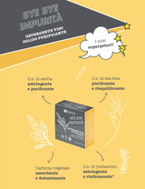 La Saponaria Organic Charcoal Purifying Cleansing Soap (For combination or oily skin)