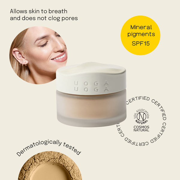 Uoga Uoga 天然防曬礦物粉 Mineral Foundation SPF15