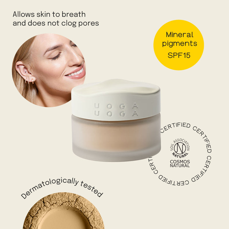 Uoga Uoga 天然防曬礦物粉 Mineral Foundation SPF15