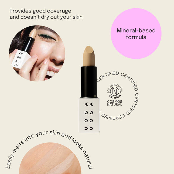 Uoga Uoga 天然唇膏型遮瑕膏 Special Agent Creamy mineral concealer stick