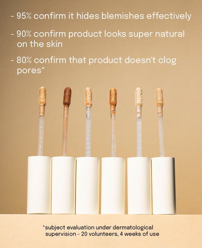 Uoga Uoga 咖啡因遮瑕液 Invisible Hero Liquid mineral concealer with caffeine