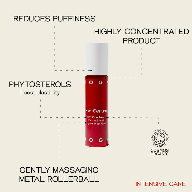 Uoga Uoga 有機蔓越莓緊緻眼部精華滾珠 Organic Cranberry Eye Serum Roll on