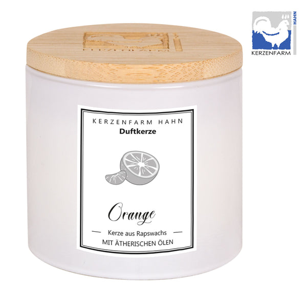 Kerzenfarm Hahn 天然手工蠟燭 natural candle Orange