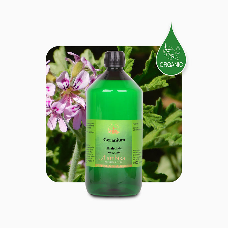 Alambika Geranium Bourbon Organic Floral Water