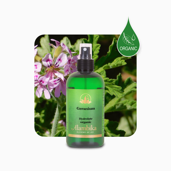 Alambika Geranium Bourbon Organic Floral Water