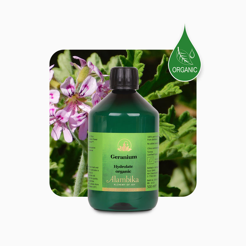 Alambika 有機波旁天竺葵花水(純露) Geranium Bourbon Organic Floral Water