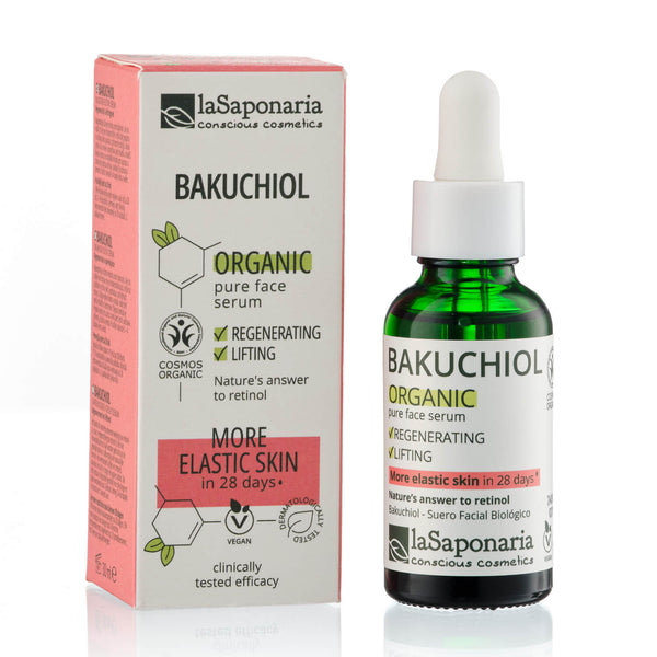 La Saponaria 純素有機補骨脂酚緊緻精華 Vegan Organic Bakuchiol Serum