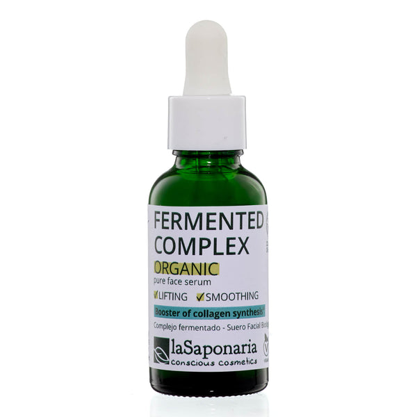 La Saponaria 純素有機酵母精華 抗老抗痘柔滑肌膚三合一 Vegan Organic Eco-Fermented Complex Serum