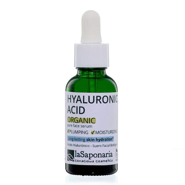 La Saponaria 純素有機玫瑰四重分子高效透明質酸原液(全新配方) Vegan Organic Multi Molecular Hyaluronic Acid (new formula)