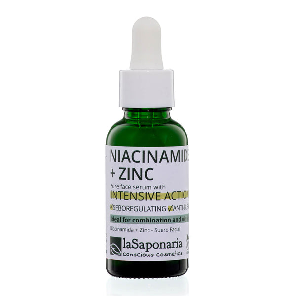 La Saponaria 純素有機維他命B3精華 (10%)＋鋅( 3%) Vegan Organic b3 Niacinamide 10% + Zinc 3% Serum