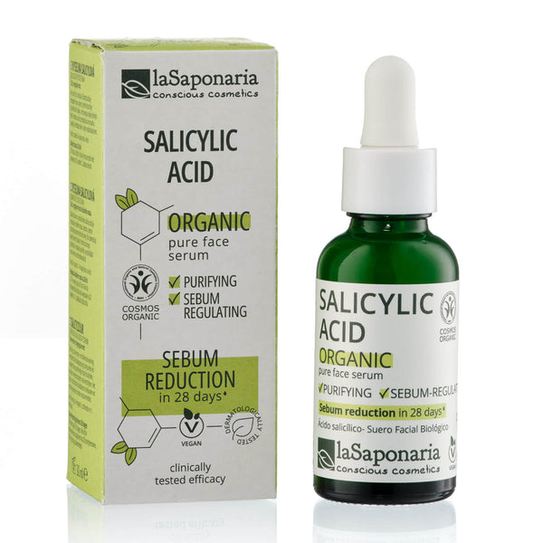 La Saponaria 純素有機水楊酸 BHA 煥膚精華 Vegan Organic Salicylic Acid Serum