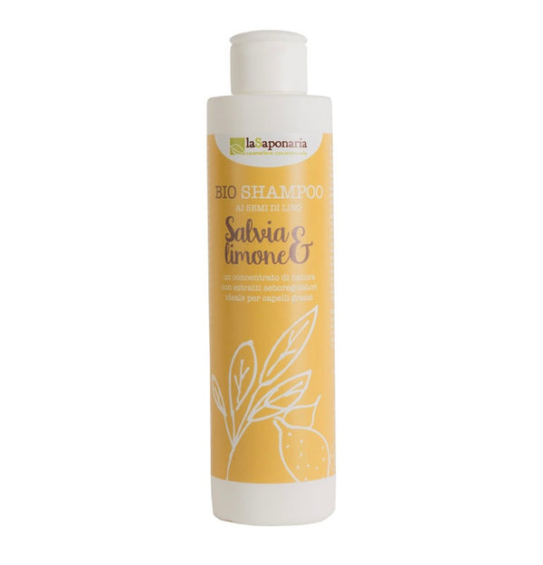 La Saponaria 有機鼠尾草檸檬豐盈洗頭水 適合易出油頭皮 Organic Sage and Lemon Shampoo for Oily hair