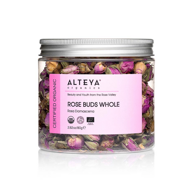 Alteya Organics Organic Whole Rose Damask Buds Herb Tea