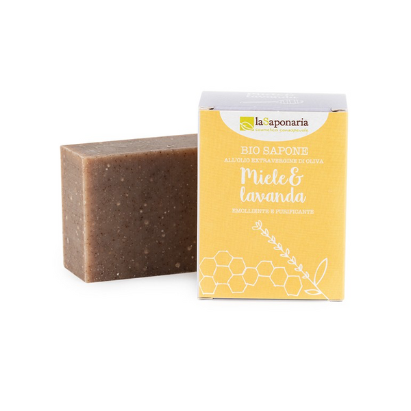 La Saponaria Organic Honey & Lavender Soap