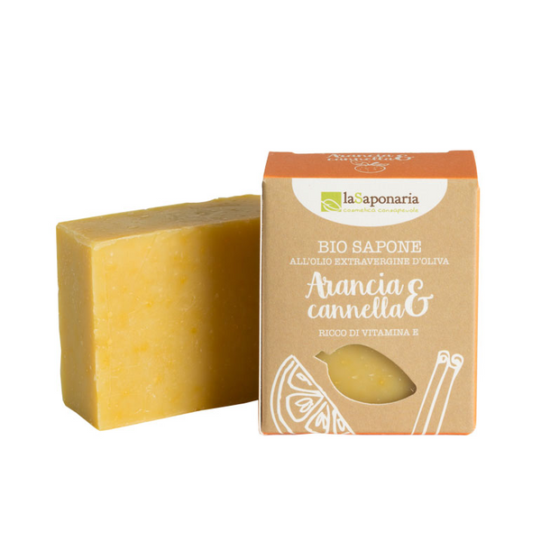 La Saponaria 有機肉桂甜橙手工皂 Organic Cinnamon & Orange Soap
