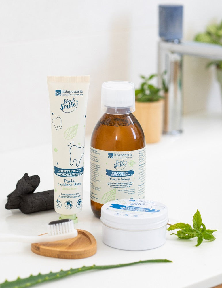 La Saponaria 有機薄荷漱口水 Organic Vegan Mouthwash Mint & Solidago Extra Fresh