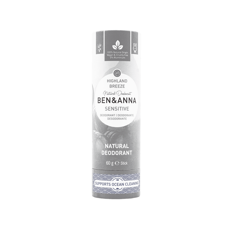 BEN & ANNA Organic Vegan Sensitive Deodorant – Highland Breeze 60g