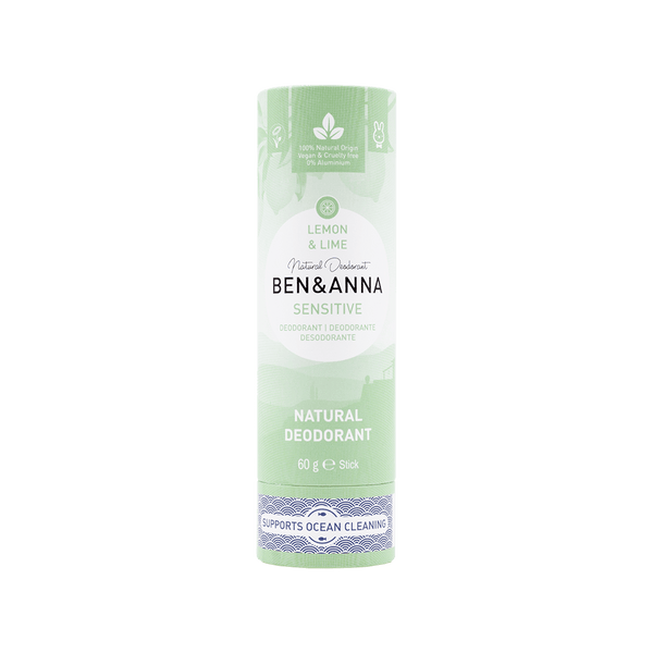 BEN & ANNA Organic Vegan deodorant – Lemon & Lime 60g