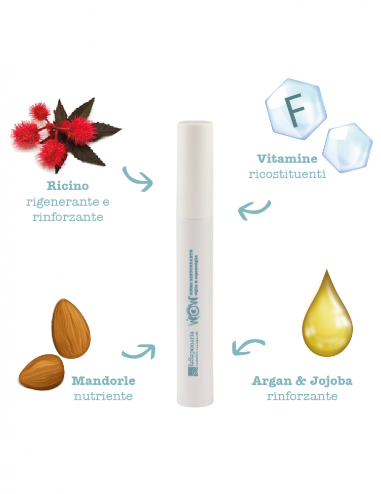 La Saponaria 有機純天然眉睫增長精華液2支 Organic Eyelash & Eyebrow Strengthening Serum 2pcs