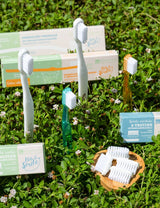 La Saponaria 環保植物纖維替換牙刷頭(軟毛)x2 Vegetable Fiber Toothbrush Interchangeable Heads(Soft Bristles) 2pcs